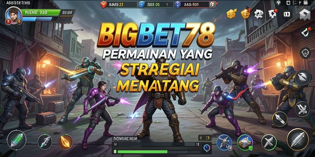 Tangkapan layar menunjukkan gameplay menegangkan di BIGBET78.