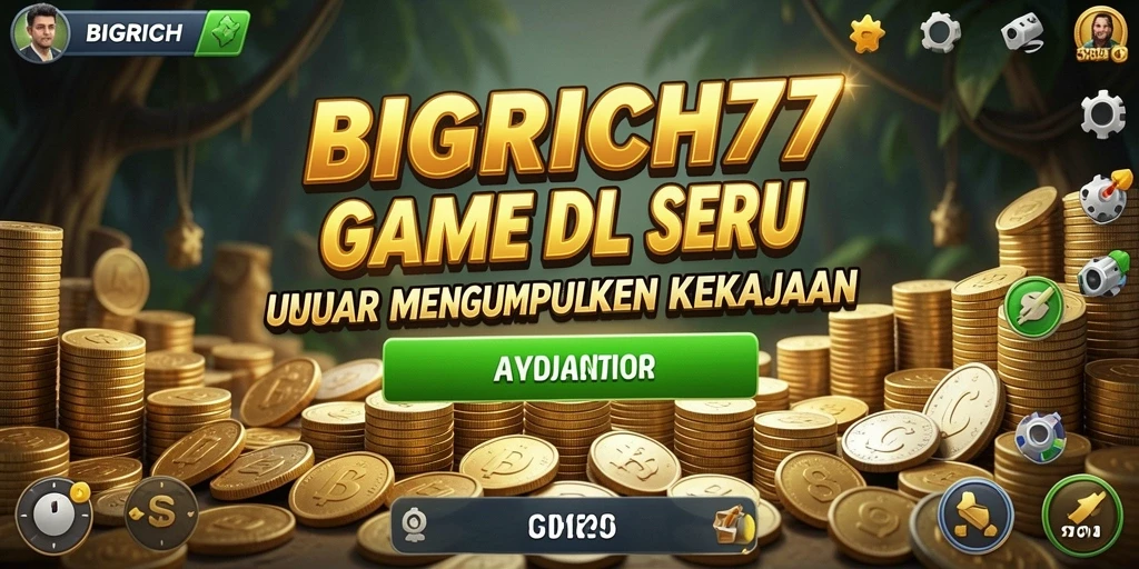 Tampilan gameplay seru dan menegangkan di BIGRICH77.