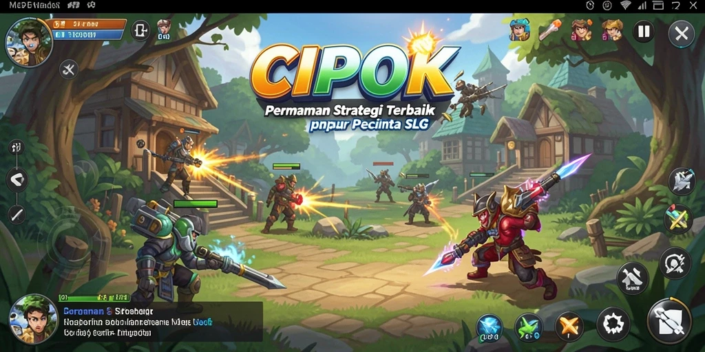 Tampilan gameplay <strong>CIPOK</strong> yang seru dan menantang.