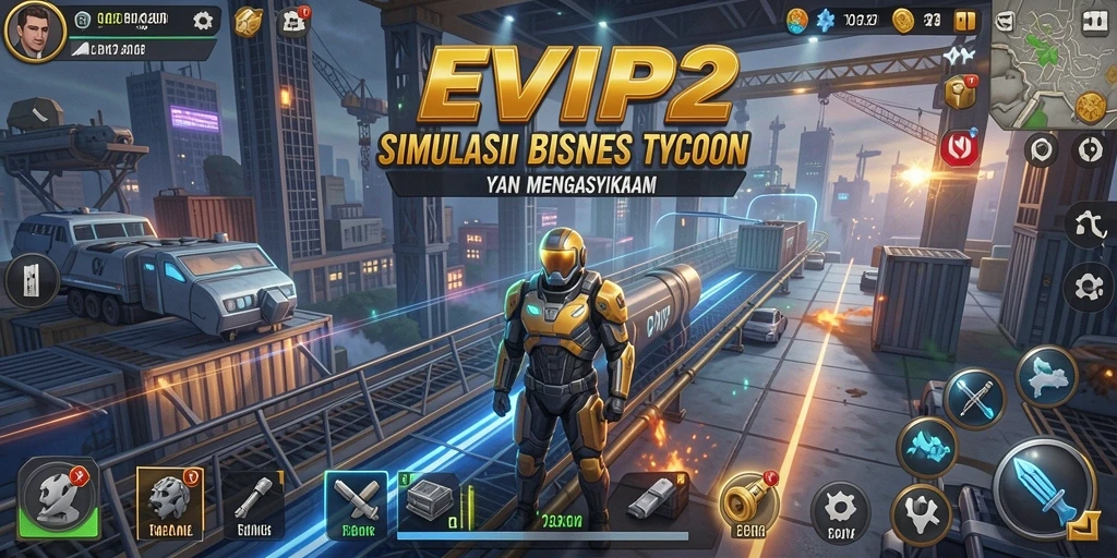 Tampilan dinamis dan gameplay seru dalam EVIP2.