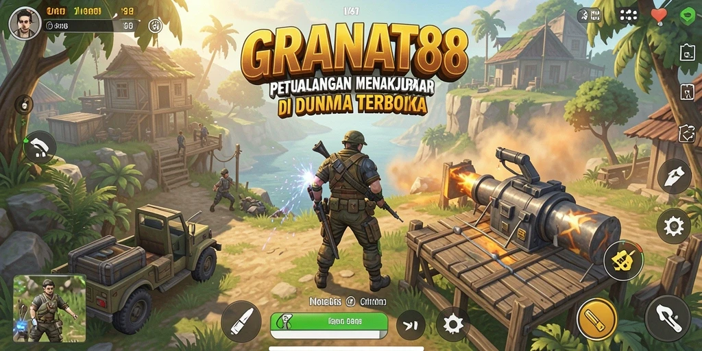 Gameplay menakjubkan di dunia terbuka GRANAT88.