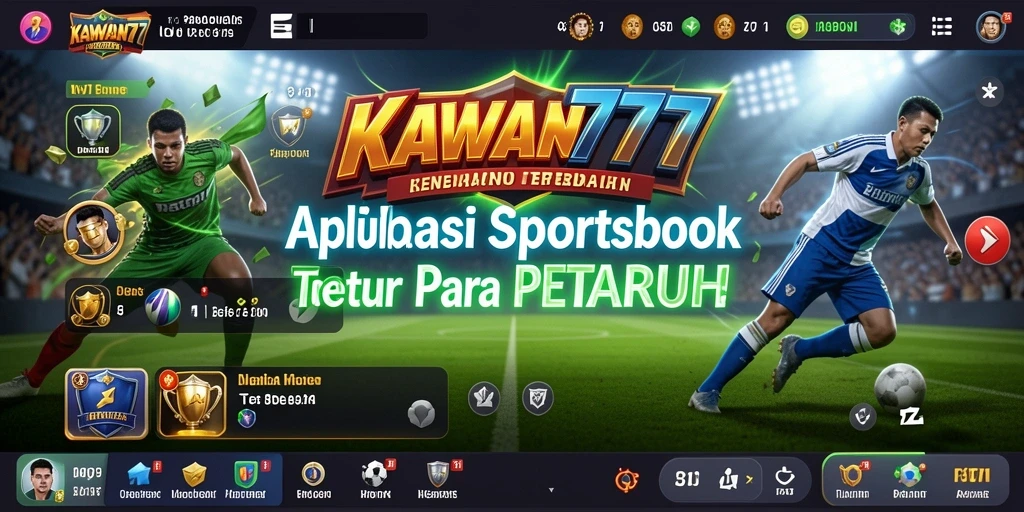 Tampilan menarik dari gameplay KAWAN777 dalam taruhan olahraga.