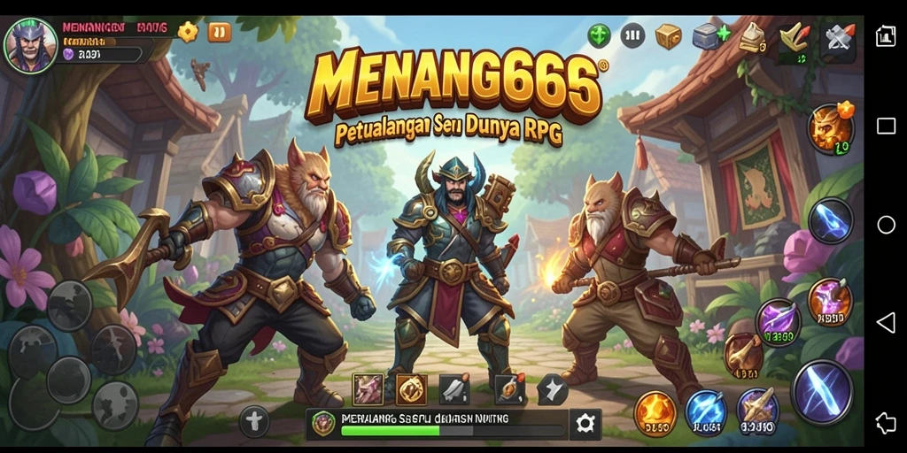 Menampilkan gameplay RPG yang seru dan menantang di MENANG666.