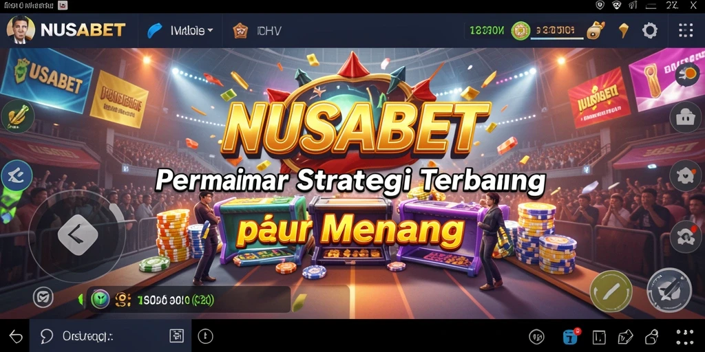 Tampilan gameplay NUSABET yang memukau dan menantang.