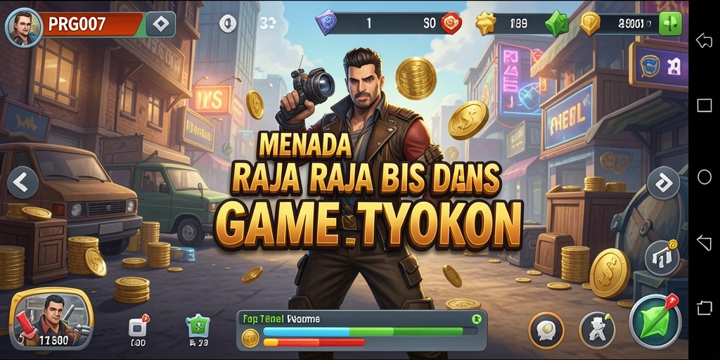 Tampilan menarik dari gameplay Tycoon PRG007.