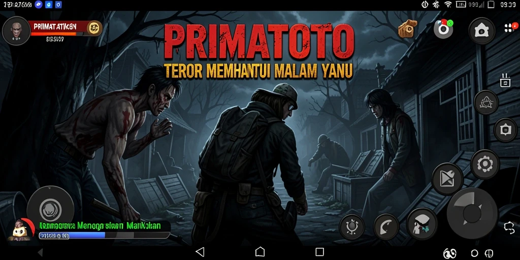Gameplay menegangkan PRIMATOTO dengan momen kengerian tak terduga.