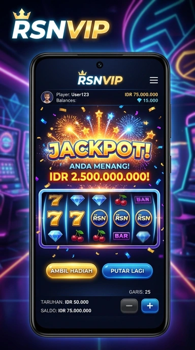 Tampilan utama aplikasi rsnvip yang ramah pengguna.
